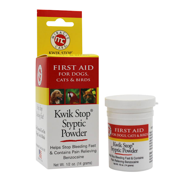 Miracle Care Kwik Stop Styptic Powder for Dogs, Cats & Birds,  oz. |  Petco