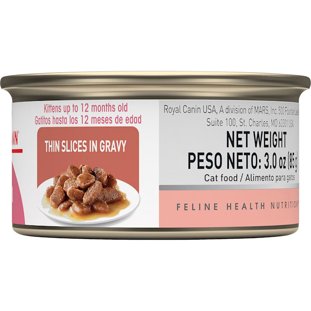 Royal Canin Feline Health Nutrition Kitten Thin Slices in Gravy