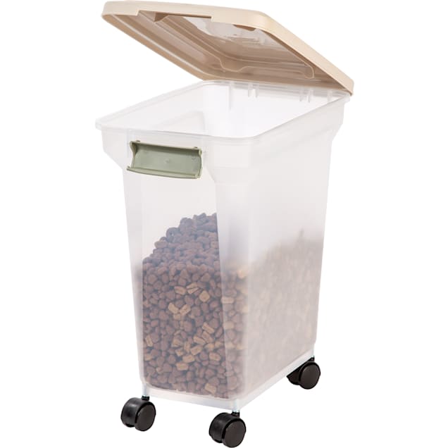 Dog Food Storage Container Pet Treat Rice Bin Plastic Cat Puppy Food Bin -  China Dog Food Container Pet Food Storage and Dog Food Storage Container  price