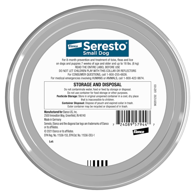 Age for seresto collar deals