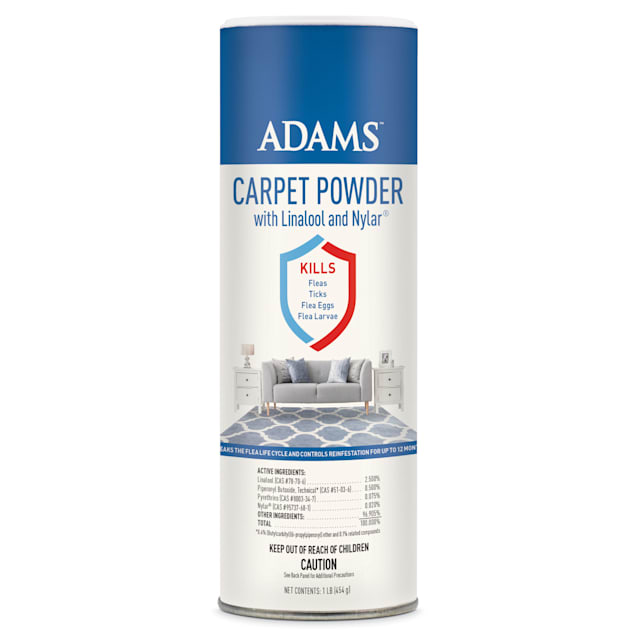 Adams Flea & Tick Carpet Powder, 16 oz. - Carousel image #1