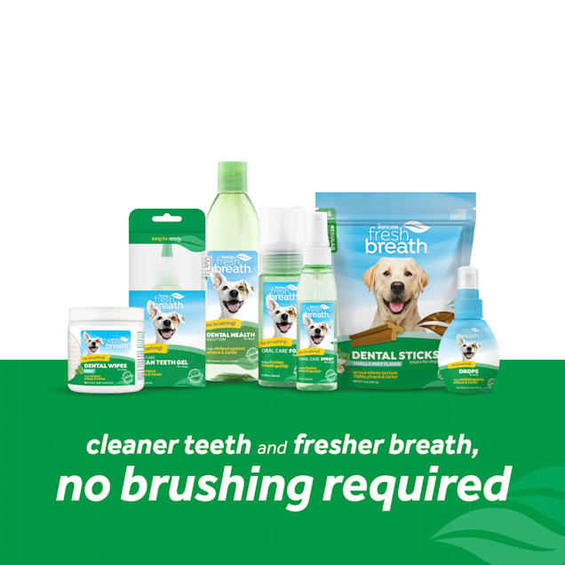 tropiclean fresh breath oral care water additive for dogs reviews