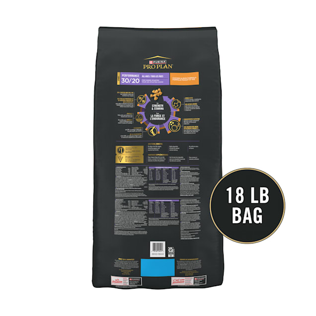 Purina Pro Plan High Calorie, High Protein 30/20 Chicken & Rice Formula Dry Dog Food, 18 lbs. | Petco