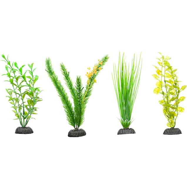 Imagitarium Green Plastic Aquarium Plants Midground Value Pack - Carousel image #1