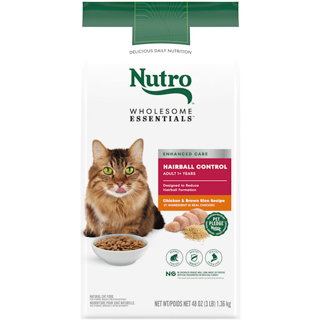 Nutro Wholesome Essentials Adult Hairball Control Farm Raised