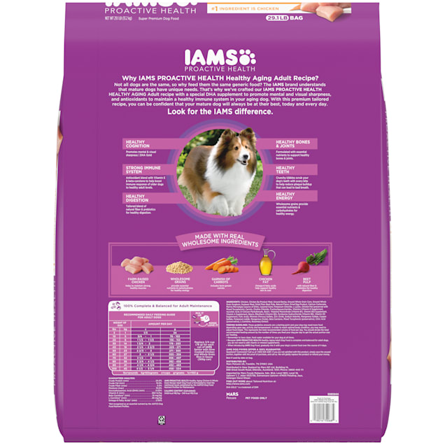 Iams ProActive Health Mature Adult Dog Food 29.1 lbs. Petco
