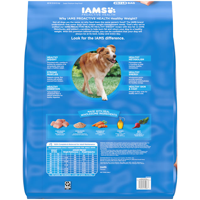 Iams ProActive Health Weight Control with Real Chicken Adult Dry