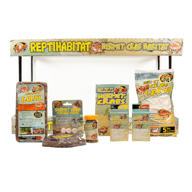 Reptihabitat hermit outlet crab kit