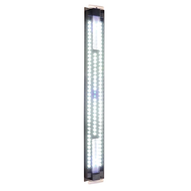 Fluval Ultra Bright LED Aquarium Strip Light, Adjustable From 36"- 48" L X 5" W X .75" H - Carousel image #1