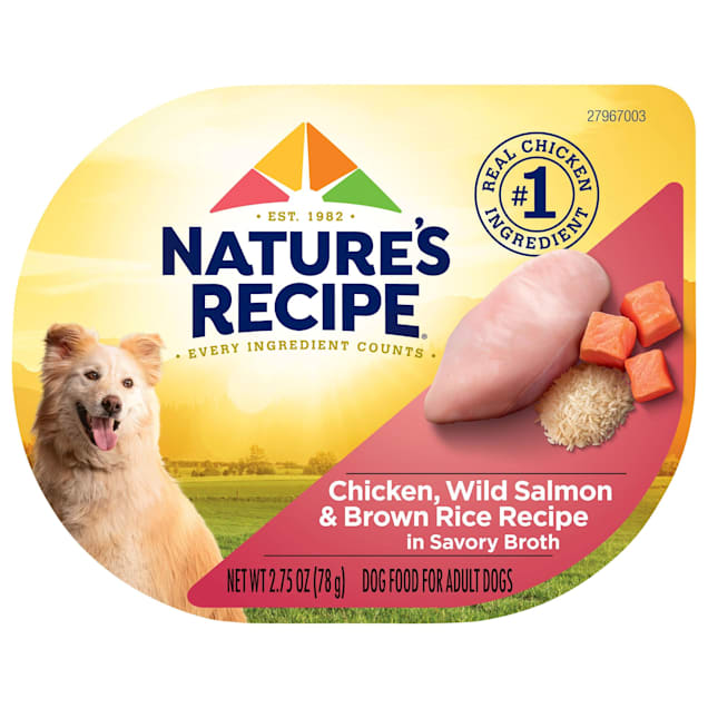 Nature's recipe dog food wet sales