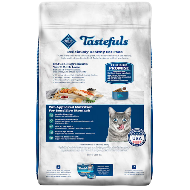 Blue buffalo sensitive stomach cat food petsmart discount