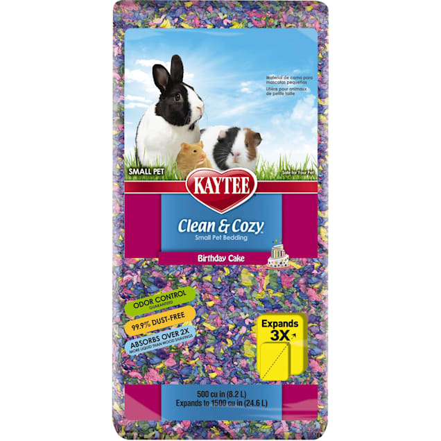 Kaytee Clean & Cozy Birthday Cake Small Animal Bedding, 24.6 Liters (1500 cu.in.) - Carousel image #1
