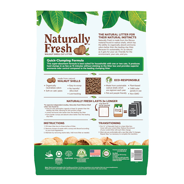 Walnut litter cats discount