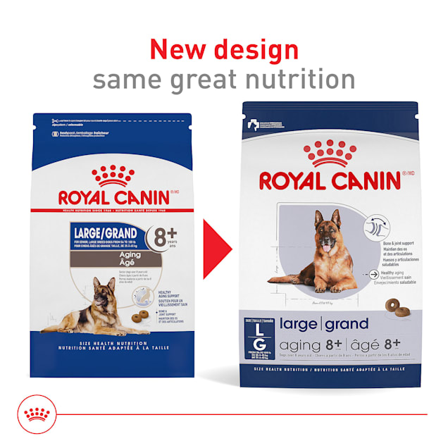 Royal Canin Large Aging 8 Senior Dry Dog Food 30 lbs. Petco