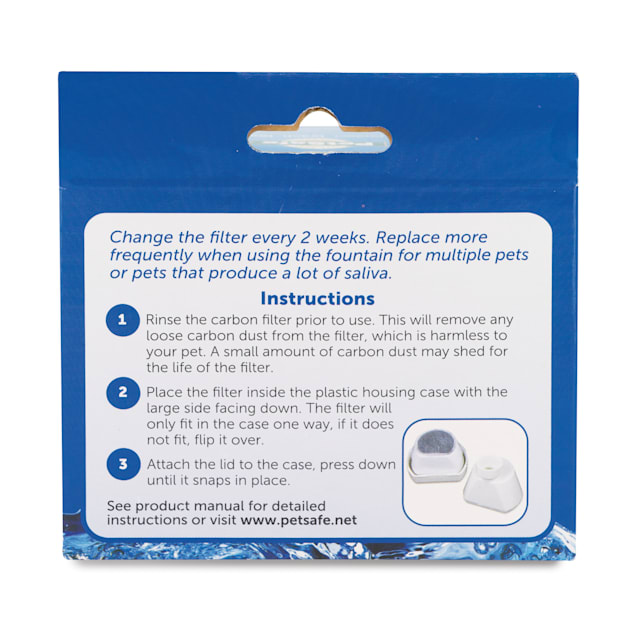 PetSafe 4 Pack Drinkwell Replacement Carbon Filters