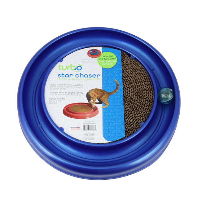 Bergan star chaser turbo scratcher hotsell cat toy