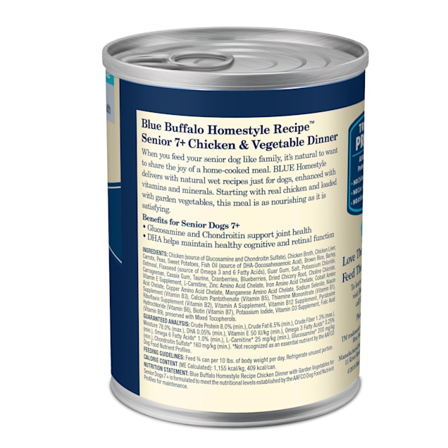 Blue buffalo senior dog food petco clearance