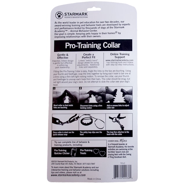 Good dog top collar starmark