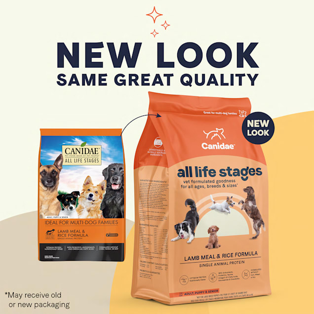 Lamb rice dog hot sale food