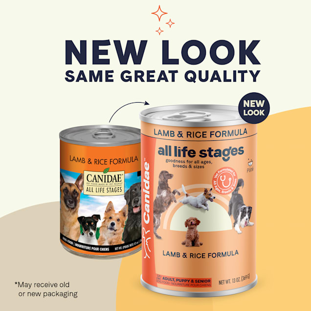 Canidae lamb deals dog food