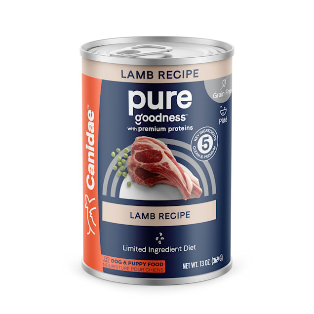 Canidae PURE Grain Free Limited Ingredient Diet Lamb Recipe Wet Dog Food, 13 oz. | Petco