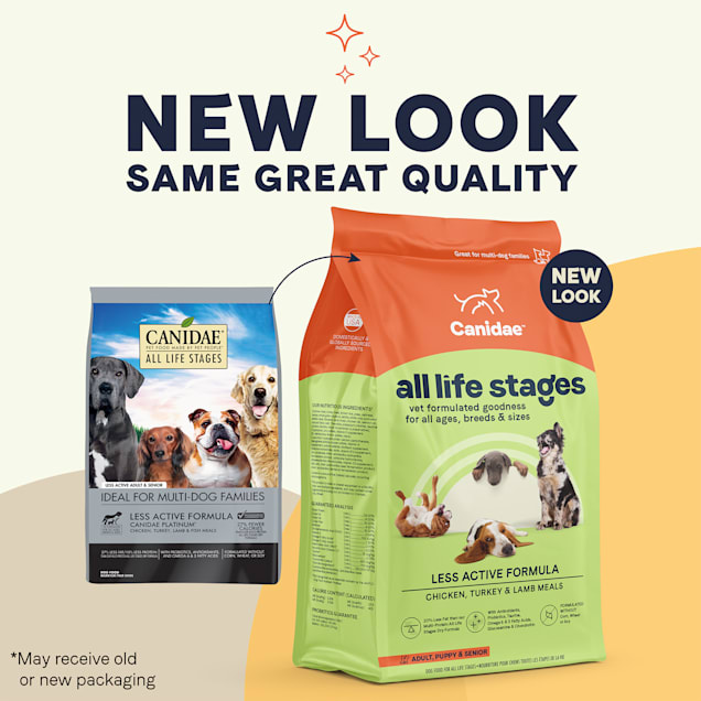 Canidae All Life Stages Platinum Less Active Multi Protein Formula Dry Dog Food 5 lbs. Petco