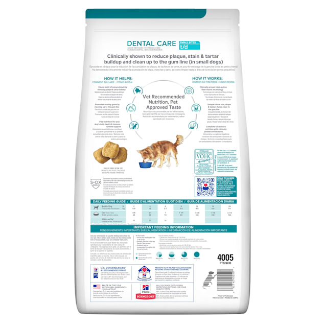 Td dental dog food sale
