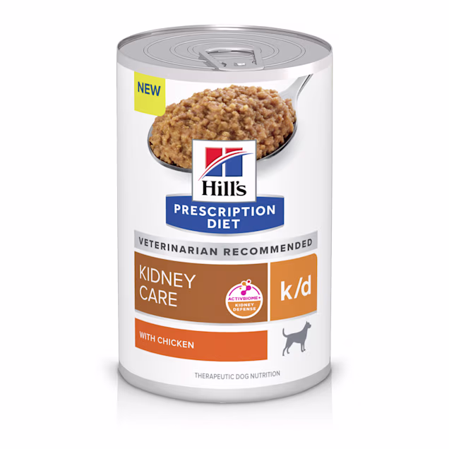 Hill's Prescription k/d Kidney Chicken Dog Food, 13 oz., 12 Ct