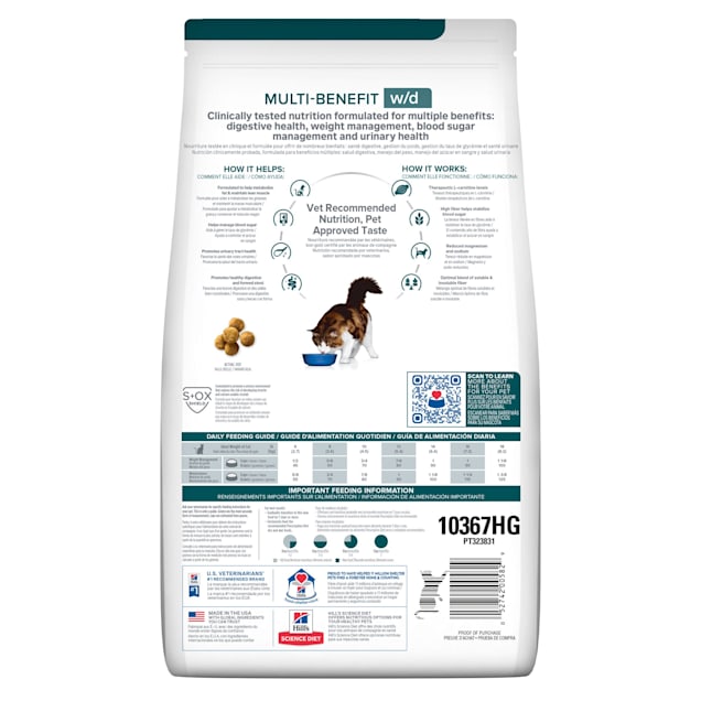 Science diet feeding chart cat clearance