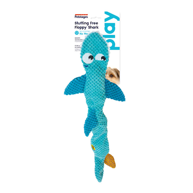 Petstages Stuffing Free Floppy Shark Dog Toy 3XX Large Petco