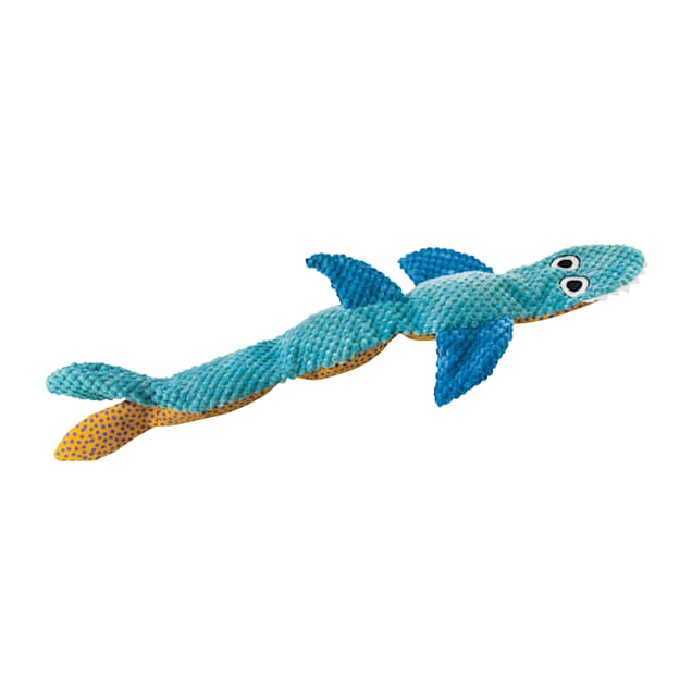 Petstages Stuffing Free Floppy Shark