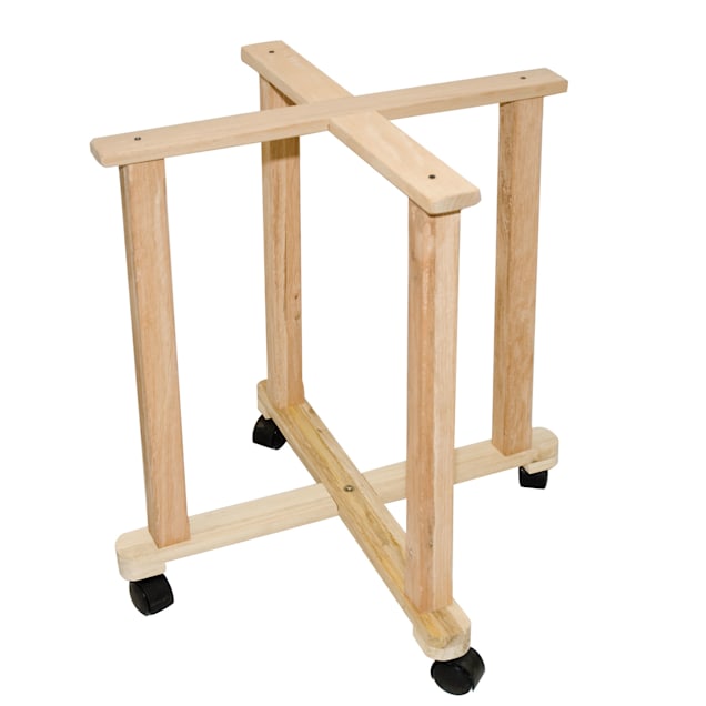 Folding Floor Easel with 18 x 24 Frame, Adjustable Height Legs