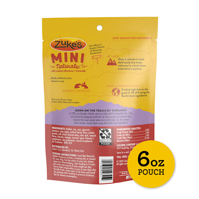 Naturals rabbit treats new arrivals