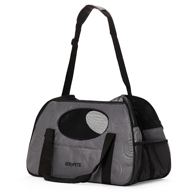 Gen7Pets Carry-Me Fashion Pet Carrier in Gray, Large - Carousel image #1