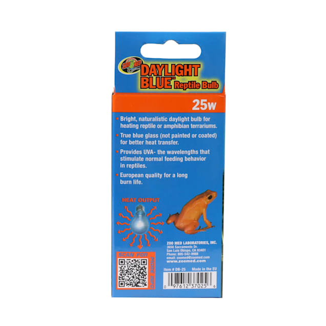 Zoo med daylight blue reptile bulb on sale