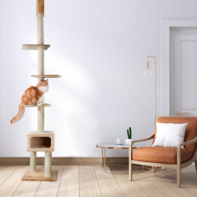 Trixie Santander Adjustable Cat Tree Playground Beige