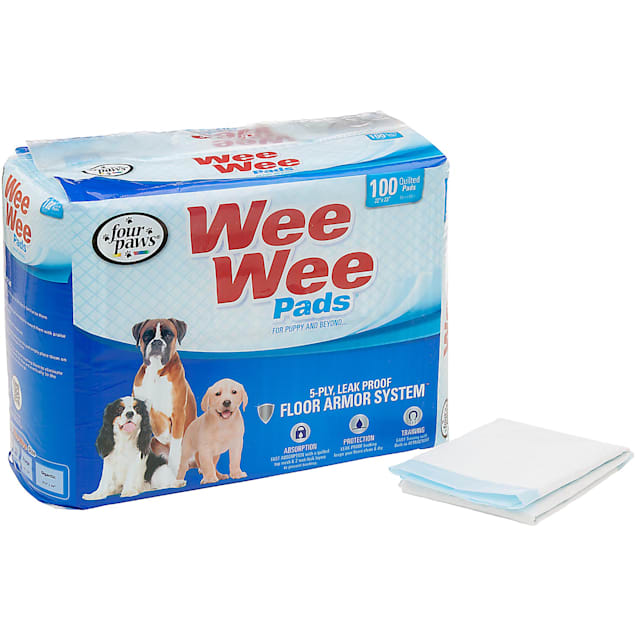 WeeWee Puppy Pads, 100 count. Petco