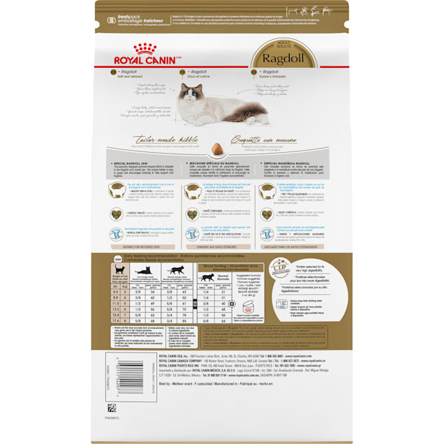 Best dry food top for ragdoll cats