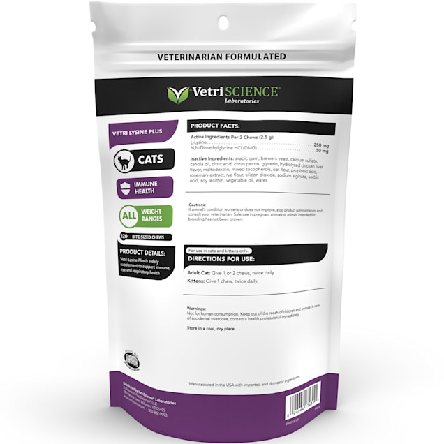 Vetriscience lysine chews hotsell