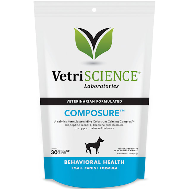 VetriScience Laboratories Composure Small Canine Mini Bite-Sized Chews, 30 count. - Carousel image #1