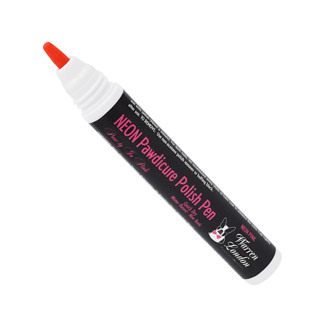 Warren London Pawdicure Neon Pink Nail Polish Pen for Dogs, .01 fl. oz. - Carousel image #1