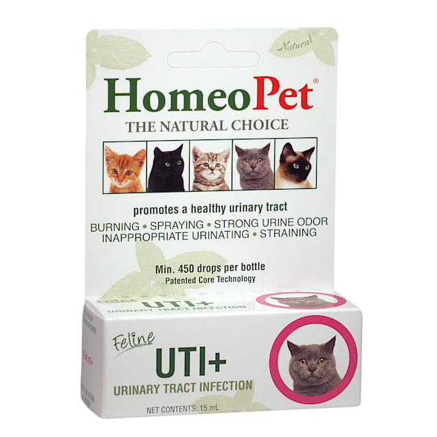 HomeoPet Feline Urinary Tract Infection Supplement, 15 ml. - Carousel image #1