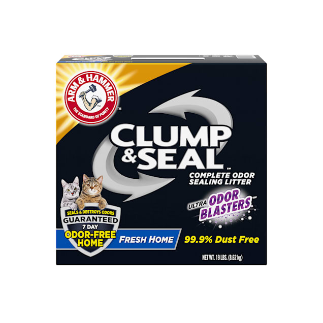 Arm & Hammer Clump & Seal Complete Odor Sealing Cat Litter, 19 lbs. - Carousel image #1