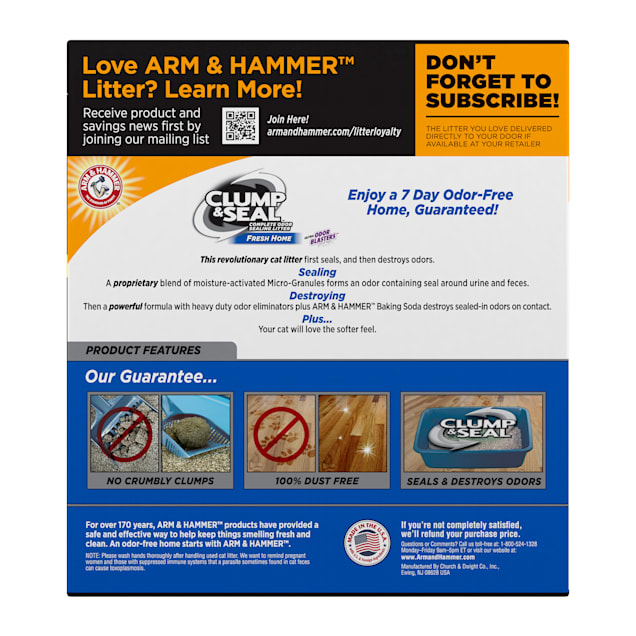 Clump and best sale seal fresh home