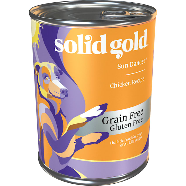 Solid Gold Sun Dancer 95 Chicken Grain Free Canned Dog Food 13.2
