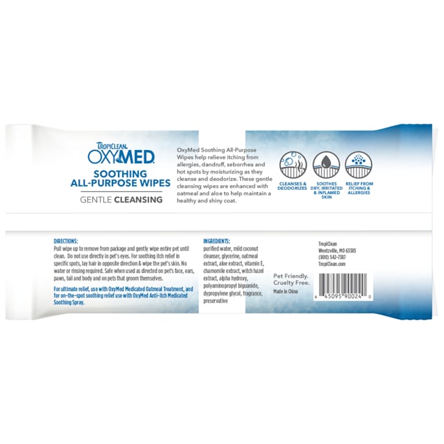 Pet allergy wipes sales
