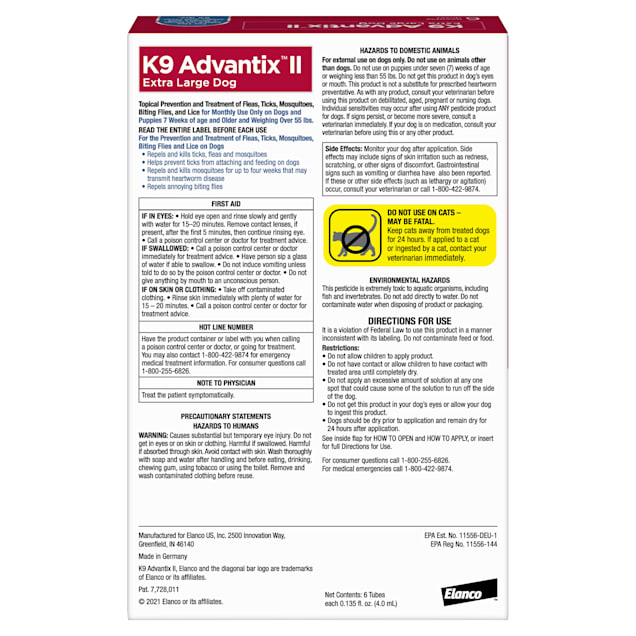 K9 advantix extra large dog 6 pack online