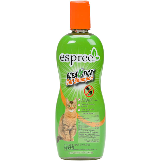Espree Flea & Tick Cat Shampoo, 12 fl. oz. - Carousel image #1