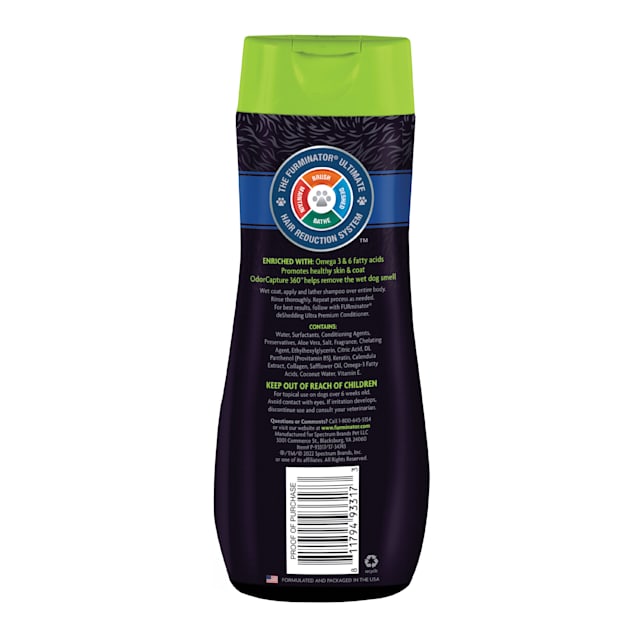 Furminator deshedding shampoo top