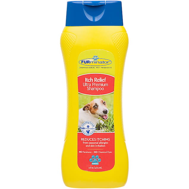 FURminator Itch Relief Ultra Premium Dog Shampoo, 16 oz. - Carousel image #1